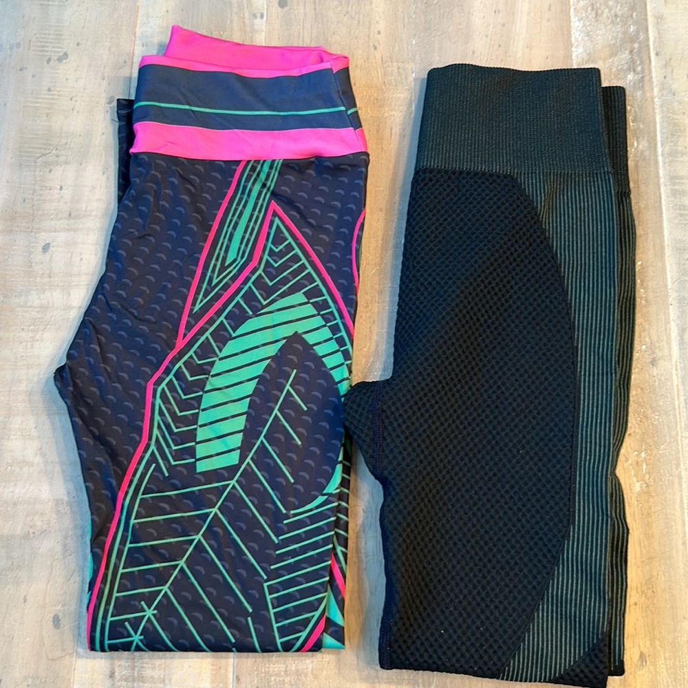 2 pair Workout Pants - size Medium